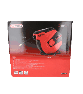 KS Tools - Navijak hadice na stlačený vzduch Ø10mm, 15m