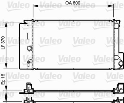 VALEO 735250 Крышка радиатора  для TOYOTA VERSO (Тойота Версо)