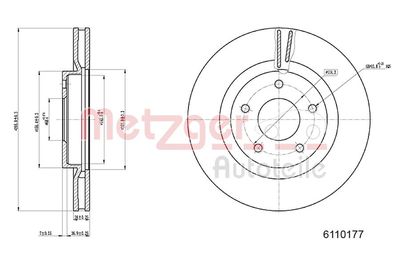 Brake Disc 6110177