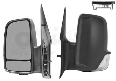 Наружное зеркало VAN WEZEL 3077811 для MERCEDES-BENZ SPRINTER