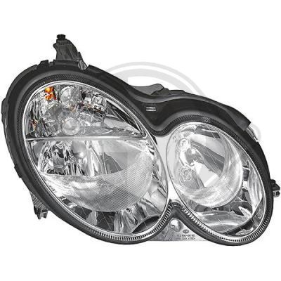 DIEDERICHS 1626080 Основная фара  для MERCEDES-BENZ CLK (Мерседес Клk)
