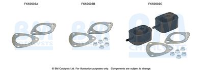 Монтажен комплект, изпускателна тръба BM Catalysts FK50602