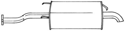 SIGAM 65638 Глушитель выхлопных газов  для ROVER 45 (Ровер 45)