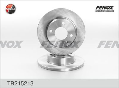 Тормозной диск FENOX TB215213 для VW CADDY