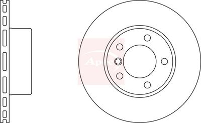 APEC Brake Disc DSK934