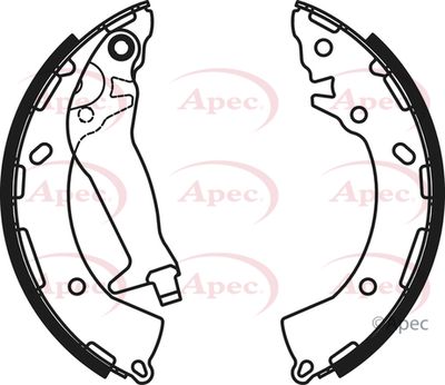 Brake Shoe Set APEC SHU804