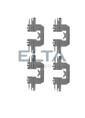 Комплектующие, колодки дискового тормоза ELTA AUTOMOTIVE EA8697 для FIAT 124