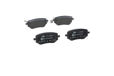 BREMSBELAGSATZ SCHEIBENBREMSE ATE 13046038882 13