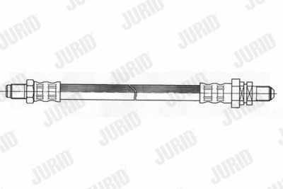 Тормозной шланг JURID 172464J для FORD PUMA