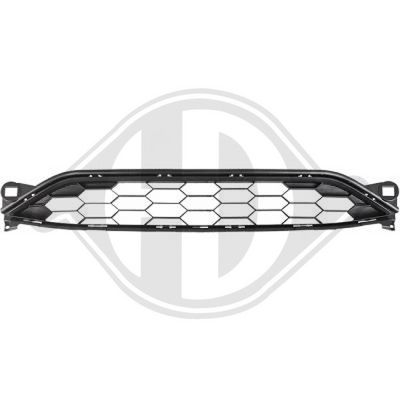 Ventilatiegrille, bumper