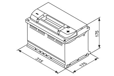 Starter Battery 0 092 S4E 100