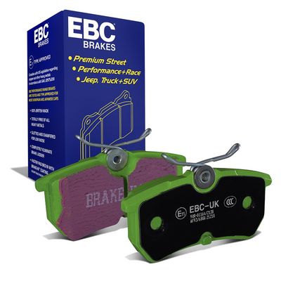 комплект спирачно феродо, дискови спирачки EBC Brakes DP21218
