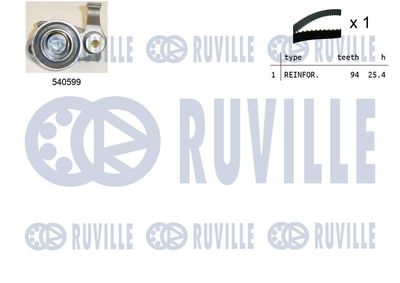 Комплект ремня ГРМ RUVILLE 550433 для TOYOTA LAND CRUISER
