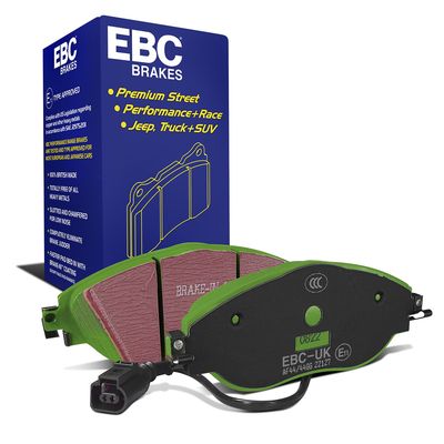 комплект спирачно феродо, дискови спирачки EBC Brakes DP22127