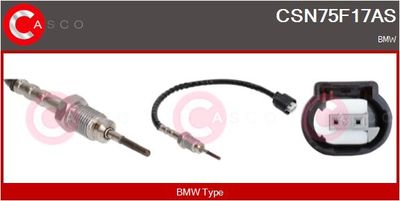 SENZOR TEMPERATURA GAZE EVACUARE