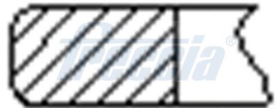 Комплект поршневых колец FRECCIA FR10-074000 для BMW X6