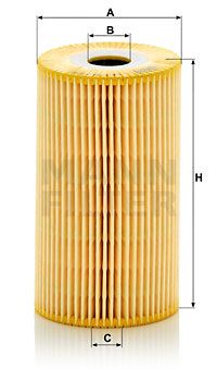 Масляный фильтр MANN-FILTER HU 932/4 x для MERCEDES-BENZ T2/L