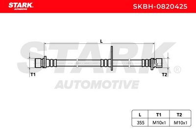 спирачен маркуч STARK SKBH-0820425