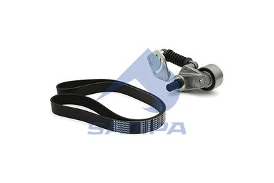 Juego de correas trapeciales poli V