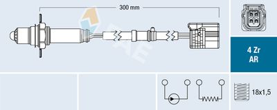 SONDA LAMBDA FAE 75678