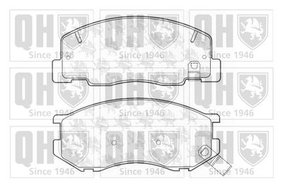Комплект тормозных колодок, дисковый тормоз QUINTON HAZELL BP1195 для TOYOTA PREVIA