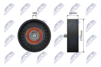 ROLA INTINZATOR CUREA TRANSMISIE