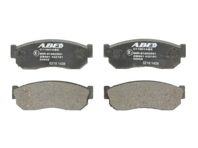 Brake Pad Set, disc brake C11001ABE