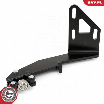 Ritinėlio kreiptuvas, atstumiamos durys