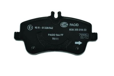 Brake Pad Set, disc brake 8DB 355 018-331