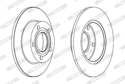 DISC FRANA FERODO DDF952C 1