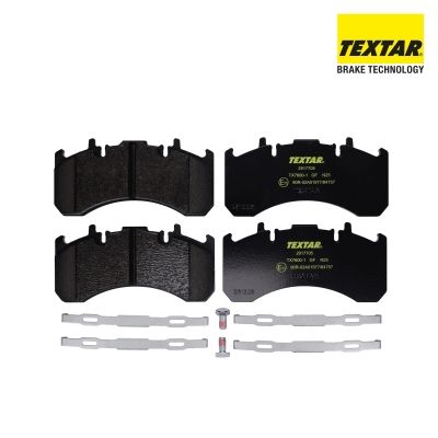 Remblokken set Achter MERITOR VGT 195 past: RVI C, MAGNUM, PREMIUM 2  VOLVO FE, FE II, FH, FH II, FH12, FH16, FH16 II, FM, FM II, FM III, FMX, FMX II, FMX III D11A-330-MDS2043A 08.93-