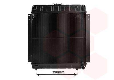 Радиатор, охлаждение двигателя VAN WEZEL 30002136 для MERCEDES-BENZ T2/L