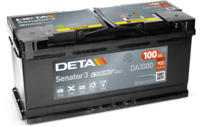 DETA DA1000 Аккумулятор  для TATA  (Тата Сиерра)