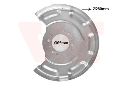 PROTECTIE STROPIRE DISC FRANA VAN WEZEL 8323374