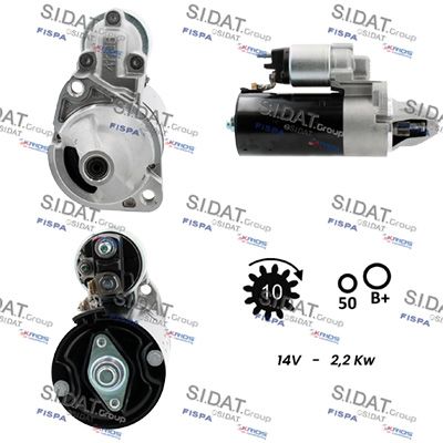 стартер SIDAT S12BH0906