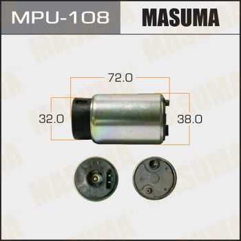 MASUMA MPU-108 Топливный насос  для TOYOTA RACTIS (Тойота Рактис)