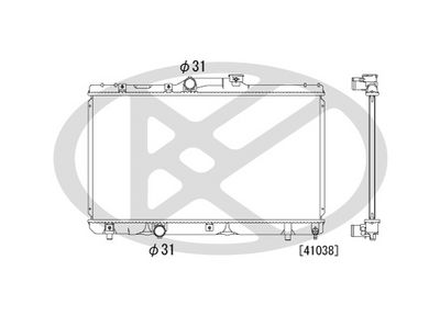 Radiator, racire motor Koyorad PL010285T