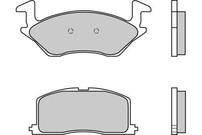 Комплект тормозных колодок, дисковый тормоз E.T.F. 12-0481 для TOYOTA STARLET