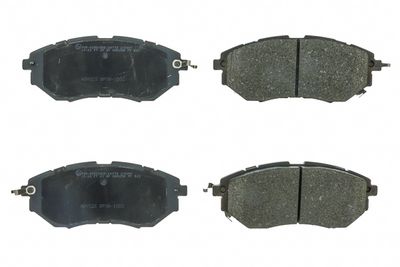 комплект спирачно феродо, дискови спирачки AISIN BPSB-1002