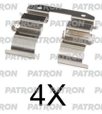 Комплектующие, колодки дискового тормоза PATRON PSRK1112 для HYUNDAI ix35