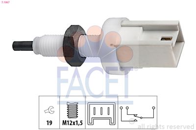 COMUTATOR LUMINI FRANA FACET 71067