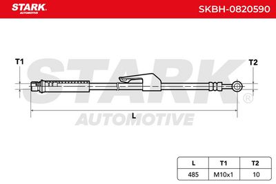 спирачен маркуч STARK SKBH-0820590