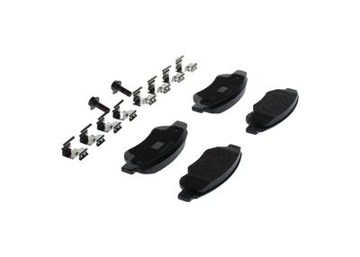 Remblokken set Voor , past: CITROEN C1, C1 II  PEUGEOT 107, 108  TOYOTA AYGO 1.0/1.2/1.4D 06.05-