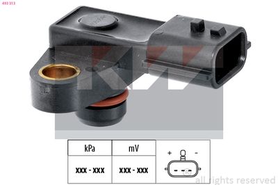 Czujnik ciśnienia powietrza, adaptacja wysokościowa KW 493313