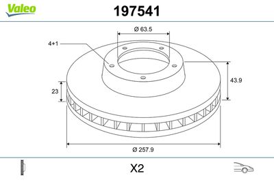 Brake Disc 197541