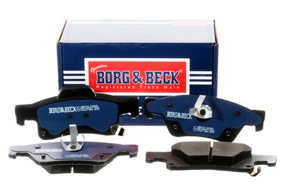 комплект спирачно феродо, дискови спирачки BORG & BECK BBP2273