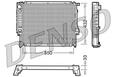 DENSO DRM05020 Крышка радиатора  для BMW 3 (Бмв 3)