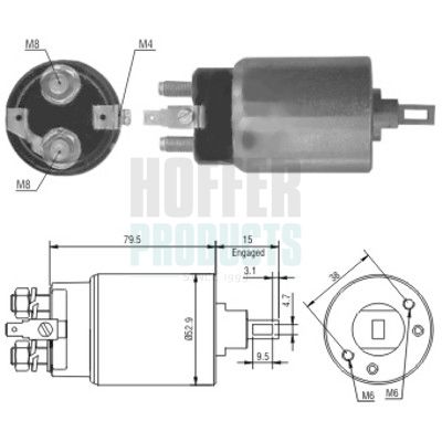 SOLENOID ELECTROMOTOR