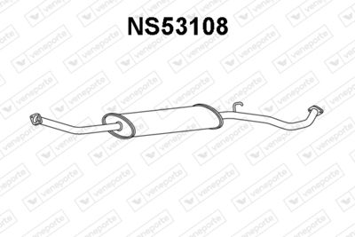 VENEPORTE NS53108 Глушитель выхлопных газов  для NISSAN MICRA III (K12) 1.2 16V