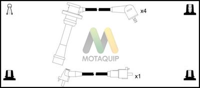 Комплект проводов зажигания MOTAQUIP LDRL1510 для DAIHATSU GRAN
